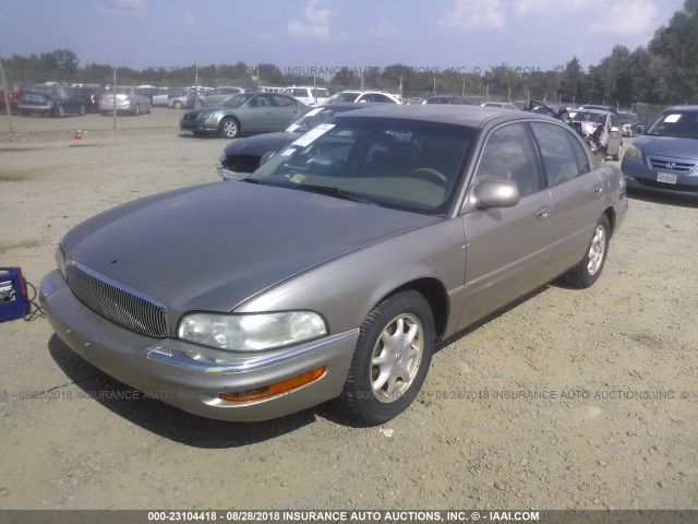 1G4CW54K6Y4232459 - 2000 BUICK PARK AVENUE  BEIGE photo 2