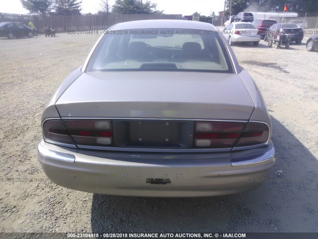 1G4CW54K6Y4232459 - 2000 BUICK PARK AVENUE  BEIGE photo 6