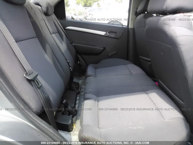 KL1TD5DE1BB230388 - 2011 CHEVROLET AVEO LS/LT 灰色 照片 8