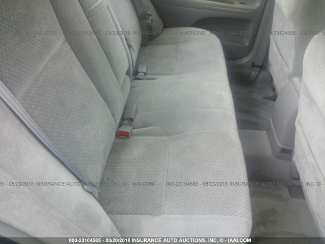 4T1BE32K13U691249 - 2003 TOYOTA CAMRY LE/XLE/SE BLUE photo 8