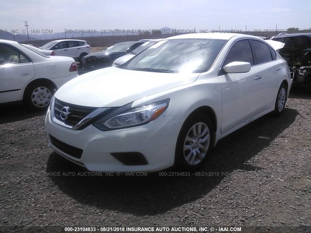 1N4AL3APXJC140507 - 2018 NISSAN ALTIMA 2.5/S/SV/SL/SR WHITE photo 2