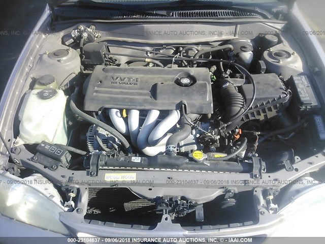 1NXBR12E1YZ304239 - 2000 TOYOTA COROLLA VE/CE/LE 灰色 照片 10