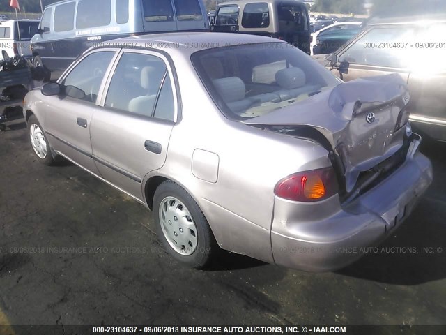 1NXBR12E1YZ304239 - 2000 TOYOTA COROLLA VE/CE/LE 灰色 照片 3