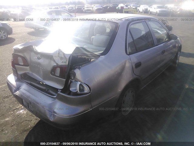 1NXBR12E1YZ304239 - 2000 TOYOTA COROLLA VE/CE/LE 灰色 照片 4