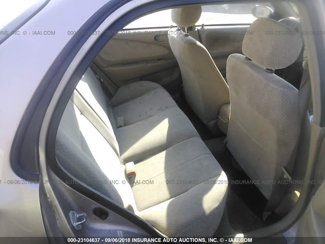 1NXBR12E1YZ304239 - 2000 TOYOTA COROLLA VE/CE/LE 灰色 照片 8