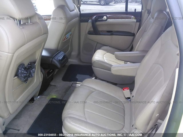 5GAER23798J178738 - 2008 BUICK ENCLAVE CXL Or photo 8