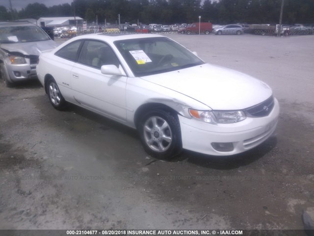 2T1CF28P9YC267535 - 2000 TOYOTA CAMRY SOLARA SE/SLE თეთრი ფოტო 1