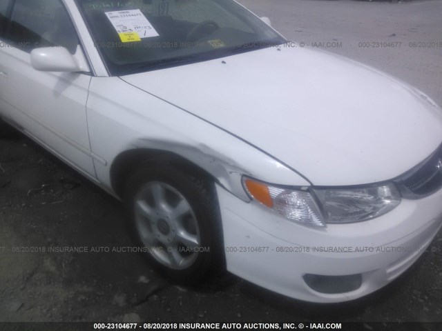2T1CF28P9YC267535 - 2000 TOYOTA CAMRY SOLARA SE/SLE თეთრი ფოტო 6