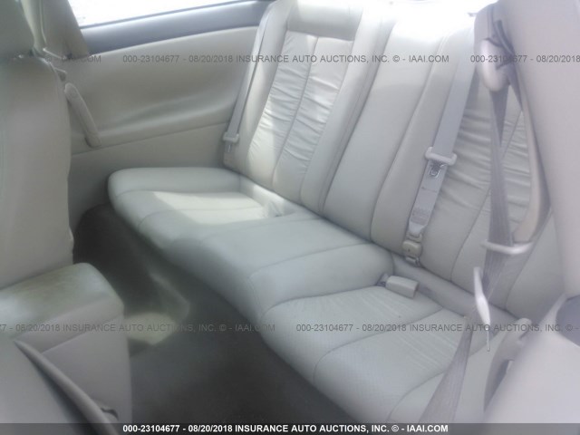 2T1CF28P9YC267535 - 2000 TOYOTA CAMRY SOLARA SE/SLE თეთრი ფოტო 8