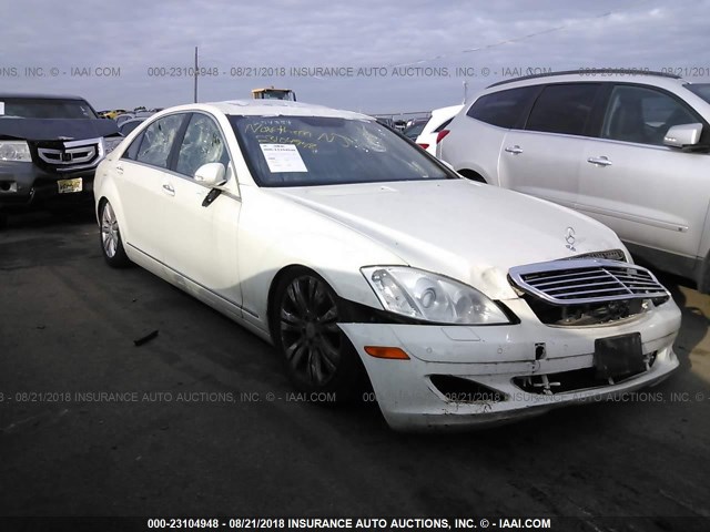 WDDNG86X89A274354 - 2009 MERCEDES-BENZ S 550 4MATIC WHITE photo 1