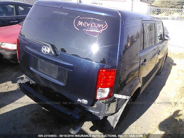 JTLZE4FE2EJ051184 - 2014 TOYOTA SCION XB Көк фото 4