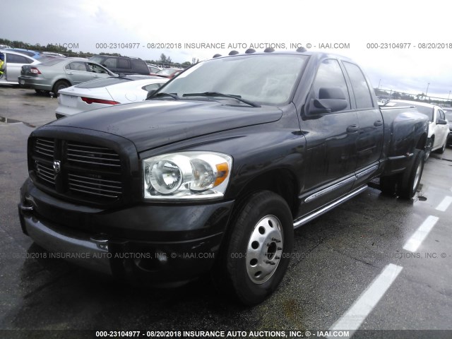 3D7ML48A47G846267 - 2007 DODGE RAM 3500 ST/SLT BLACK photo 2