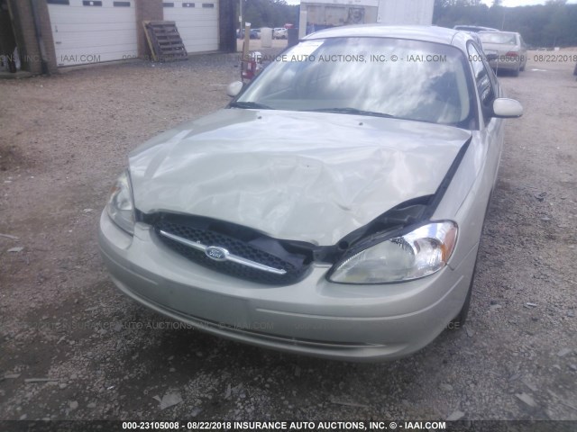 1FAFP53223A150552 - 2003 FORD TAURUS SE BEIGE photo 6