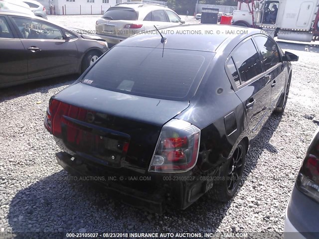 3N1AB61E29L692549 - 2009 NISSAN SENTRA 2.0/2.0S/2.0SL BLACK photo 4