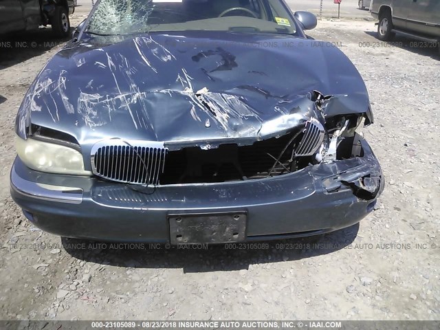 1G4CU541X24175588 - 2002 BUICK PARK AVENUE ULTRA BLUE photo 6