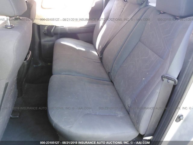 5TFCZ5AN9GX014202 - 2016 TOYOTA TACOMA DBL CAB/SR/SR5/TRD SPT/OR SILVER photo 8