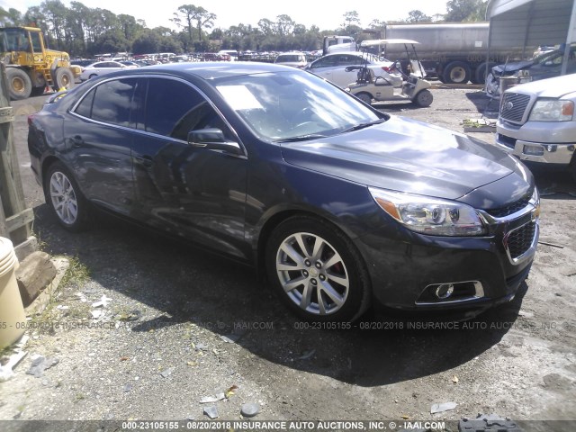 1G11E5SL0EF252211 - 2014 CHEVROLET MALIBU 2LT GRAY photo 1