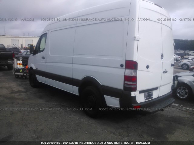 WDYPE7CC8A5470493 - 2010 FREIGHTLINER Sprinter 2500 WHITE photo 3
