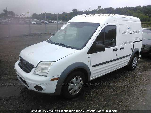 NM0LS6BN9CT109026 - 2012 FORD TRANSIT CONNECT XLT WHITE photo 2