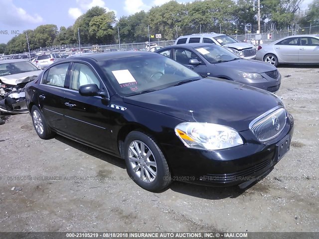 1G4HD57109U112155 - 2009 BUICK LUCERNE CXL BLACK photo 1