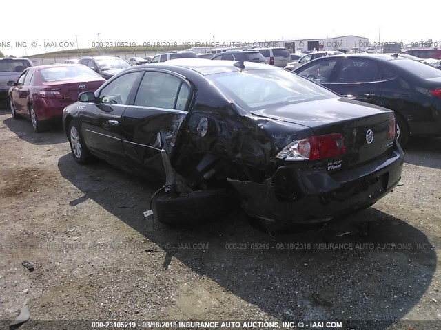 1G4HD57109U112155 - 2009 BUICK LUCERNE CXL BLACK photo 3