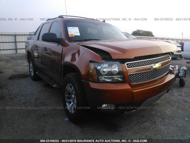 3GNEC12087G133876 - 2007 CHEVROLET AVALANCHE C1500 ORANGE photo 1