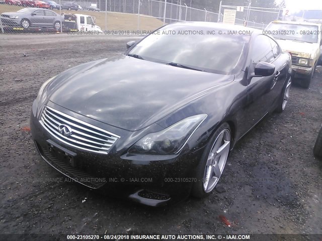 JNKCV64E58M115123 - 2008 INFINITI G37 JOURNEY/SPORT BLACK photo 2