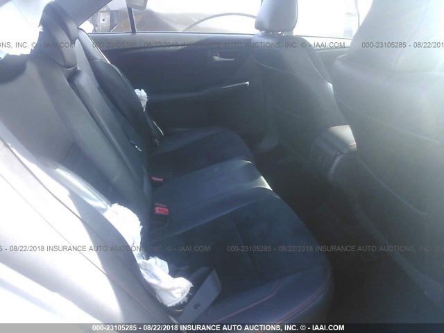 4T1BF1FKXGU604076 - 2016 TOYOTA CAMRY LE/XLE/SE/XSE 银色 照片 8