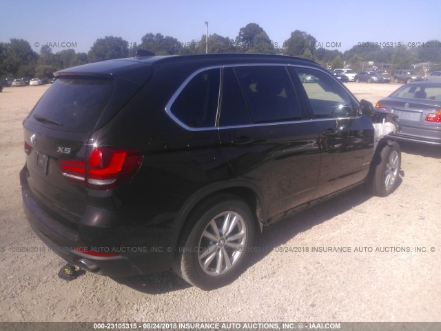 5UXKR0C55F0K55790 - 2015 BMW X5 XDRIVE35I BROWN photo 4