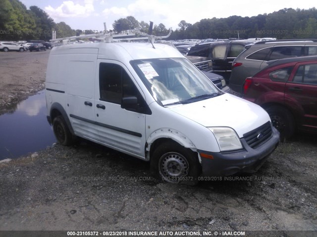 NM0LS7AN1BT058854 - 2011 FORD TRANSIT CONNECT XL WHITE photo 1