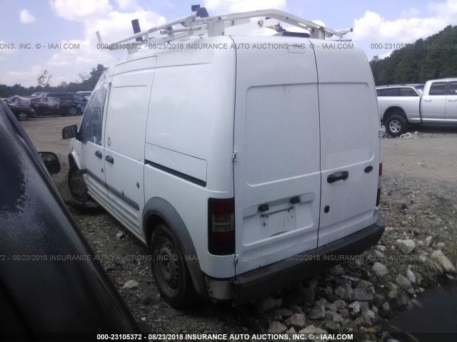 NM0LS7AN1BT058854 - 2011 FORD TRANSIT CONNECT XL WHITE photo 3