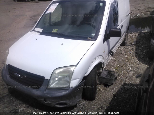 NM0LS7AN1BT058854 - 2011 FORD TRANSIT CONNECT XL WHITE photo 6