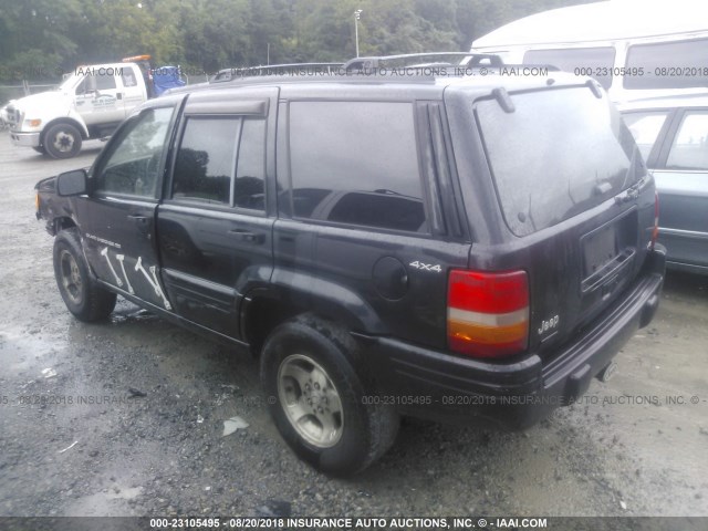 1J4GZ48Y9WC231762 - 1998 JEEP GRAND CHEROKEE LAREDO/SPECIAL BLACK photo 3