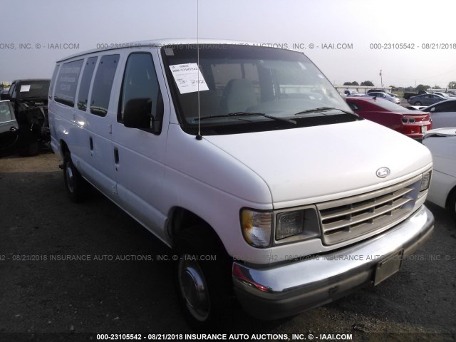 1FBJS31G0SHA17577 - 1995 FORD ECONOLINE E350 SUPER DUTY WHITE photo 1