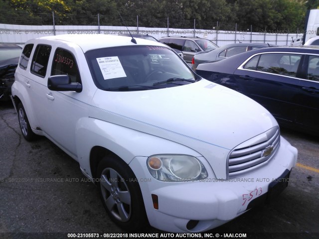 3GNCA13D98S695962 - 2008 CHEVROLET HHR LS WHITE photo 1