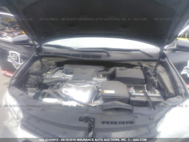 4T1BF1FK0GU233672 - 2016 TOYOTA CAMRY LE/XLE/SE/XSE BLACK photo 10