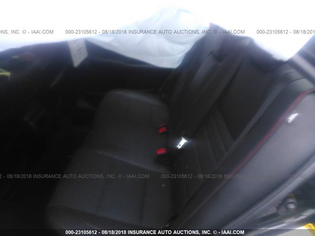 4T1BF1FK0GU233672 - 2016 TOYOTA CAMRY LE/XLE/SE/XSE BLACK photo 8