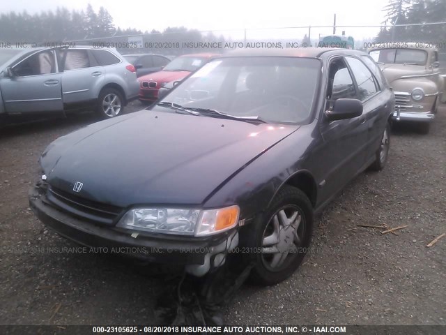 1HGCE1820RA004200 - 1994 HONDA ACCORD LX/EX Dark Blue photo 2