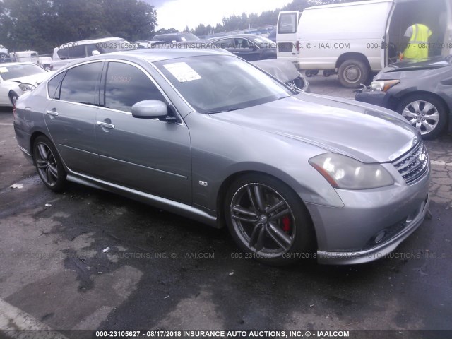 JNKBY01E46M207356 - 2006 INFINITI M45 SPORT GRAY photo 1