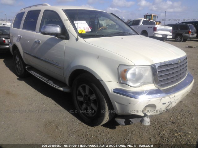 1A8HX58N78F112632 - 2008 CHRYSLER ASPEN LIMITED WHITE photo 6