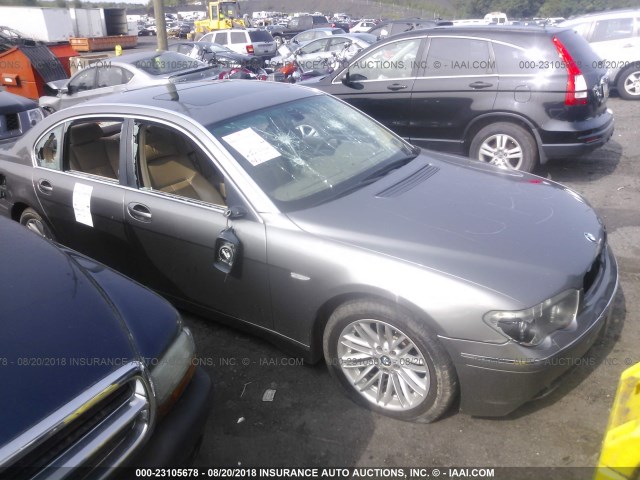 WBAGN63414DS46357 - 2004 BMW 745 LI Gris foto 1