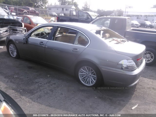 WBAGN63414DS46357 - 2004 BMW 745 LI Gris foto 3