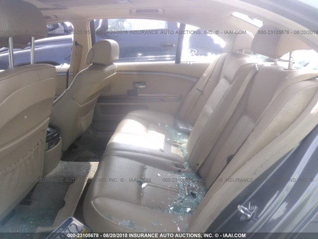 WBAGN63414DS46357 - 2004 BMW 745 LI Gris foto 8