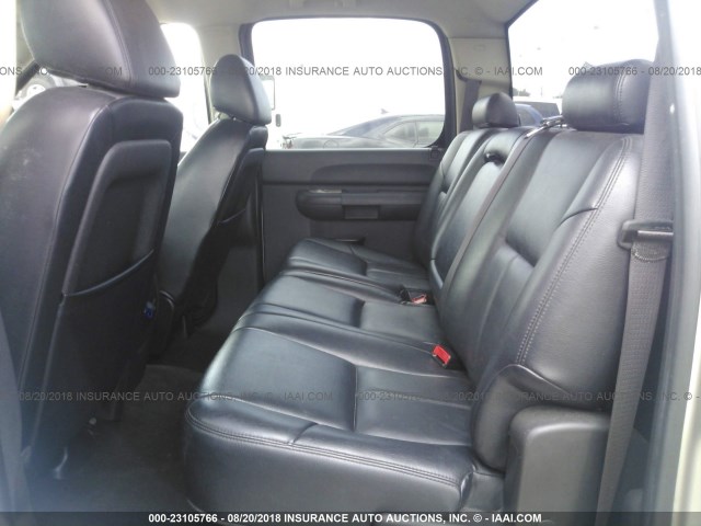 3GTEC23J69G182583 - 2009 GMC SIERRA C1500 SLE GRAY photo 8