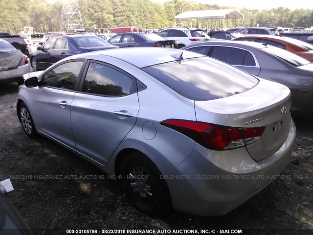 KMHDH4AE5DU552941 - 2013 HYUNDAI ELANTRA GLS/LIMITED GRAY photo 3