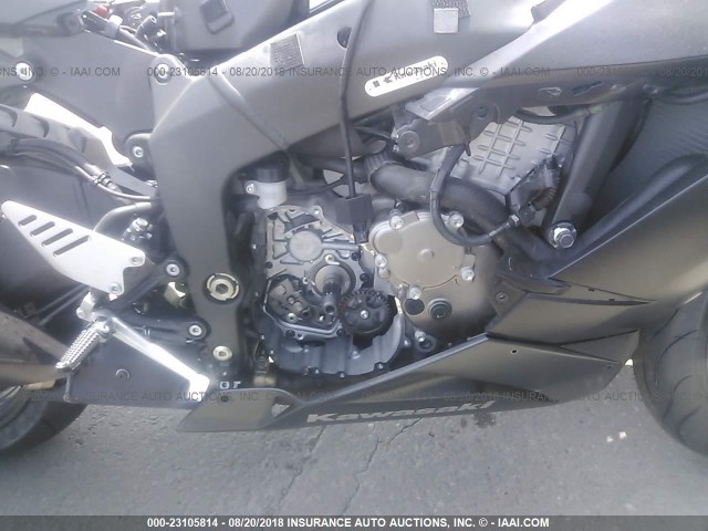 JKBZXJE19FA015034 - 2015 KAWASAKI ZX636 E BLACK photo 8