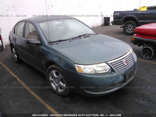 1G8AZ58FX6Z120340 - 2006 SATURN ION LEVEL 2 绿色 照片 1