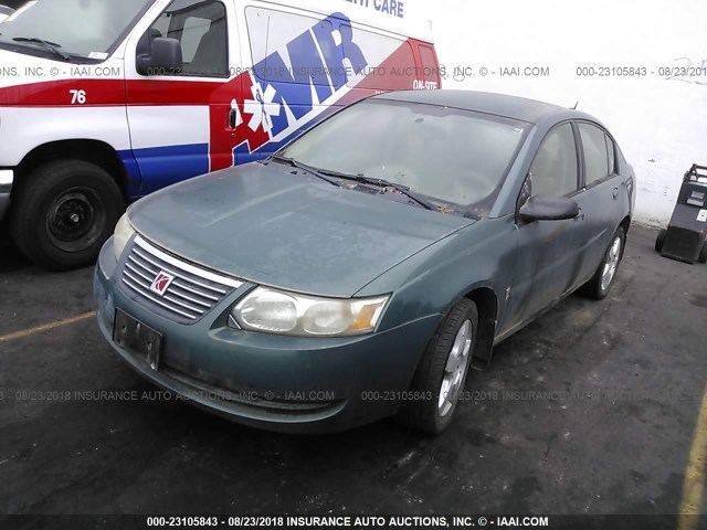 1G8AZ58FX6Z120340 - 2006 SATURN ION LEVEL 2 绿色 照片 2