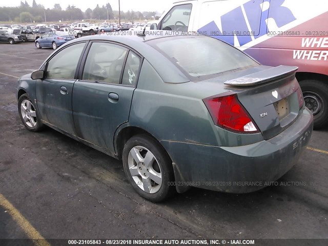 1G8AZ58FX6Z120340 - 2006 SATURN ION LEVEL 2 绿色 照片 3