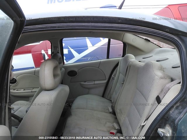 1G8AZ58FX6Z120340 - 2006 SATURN ION LEVEL 2 绿色 照片 8